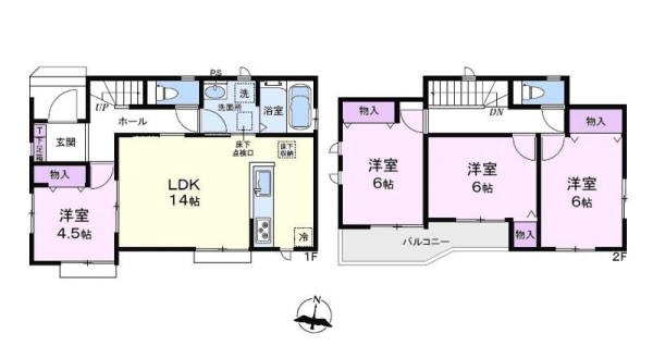 大和市福田5丁目　新築戸建　全11棟　E号棟