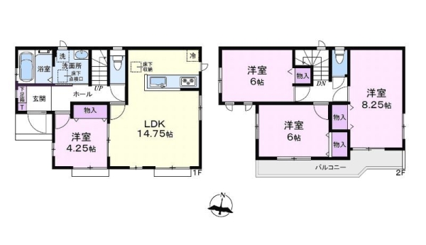 大和市福田5丁目　新築戸建　全11棟　B号棟
