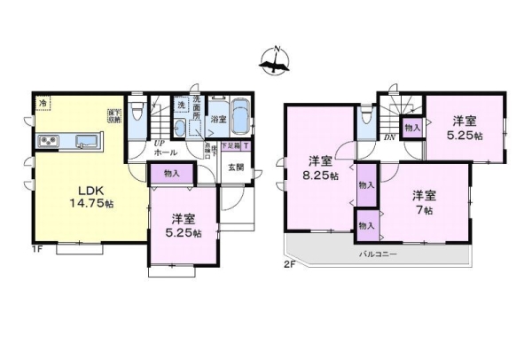 大和市福田5丁目　新築戸建　全11棟　A号棟