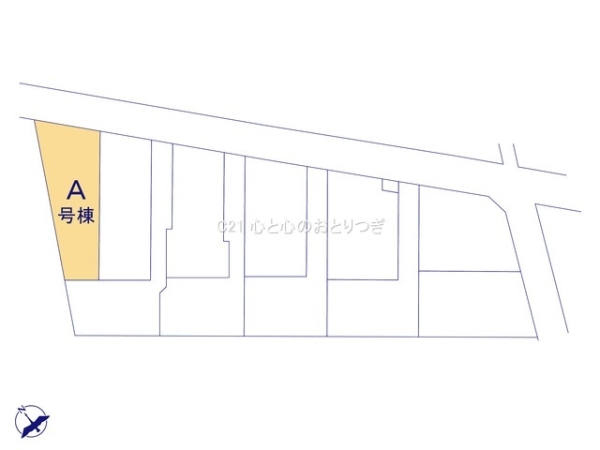 相模原市南区西大沼3丁目2工区　新築分譲住宅　A号棟