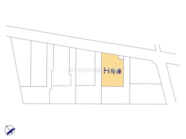 相模原市南区西大沼3丁目2工区　新築分譲住宅　H号棟