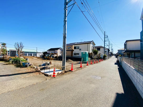 座間市緑ケ丘5丁目　条件無し売地　全5区画　No3
