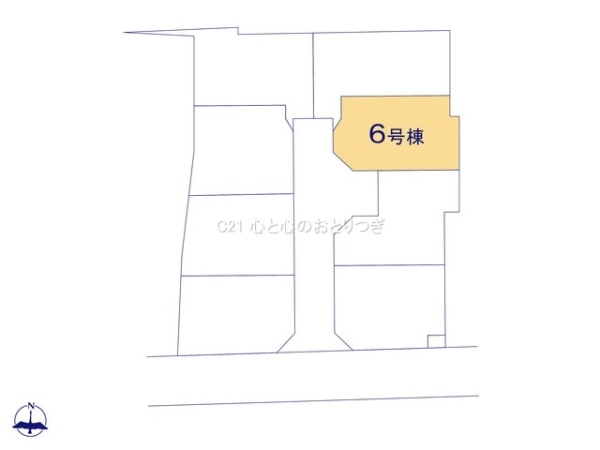 座間市座間1丁目2期　新築分譲住宅　6号棟