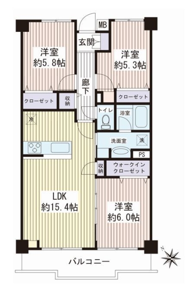 ルックハイツ南林間