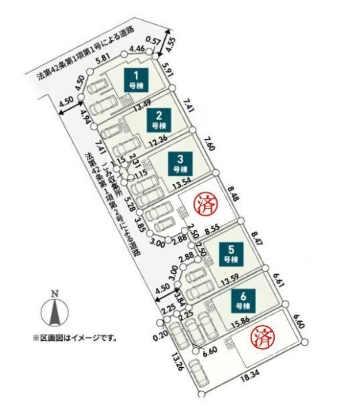 綾瀬市寺尾釜田1丁目　新築戸建　全7棟　3号棟