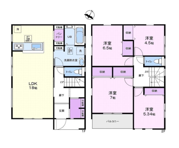 大和市福田　新築戸建　全10棟　6号棟
