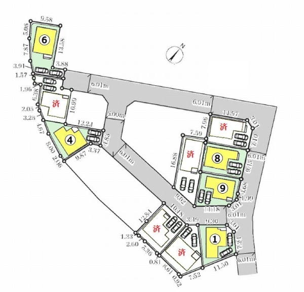 大和市福田　新築戸建　全10棟　6号棟