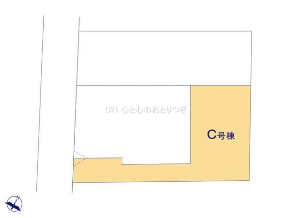座間市立野台2丁目　新築分譲住宅　C号棟