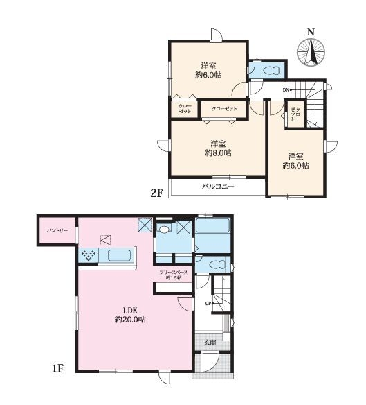 綾瀬市小園　新築戸建　全7棟　2号棟