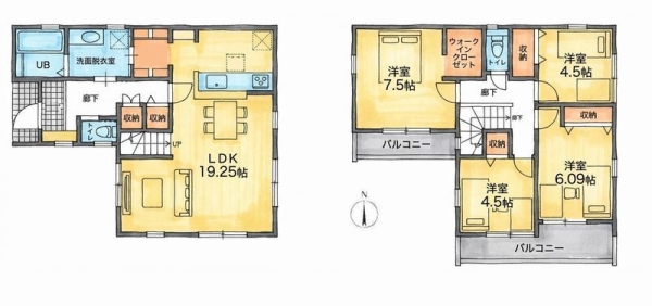 大和市福田8丁目　新築戸建　全4棟　4号棟