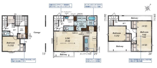 相模原市南区東林間1丁目　新築戸建