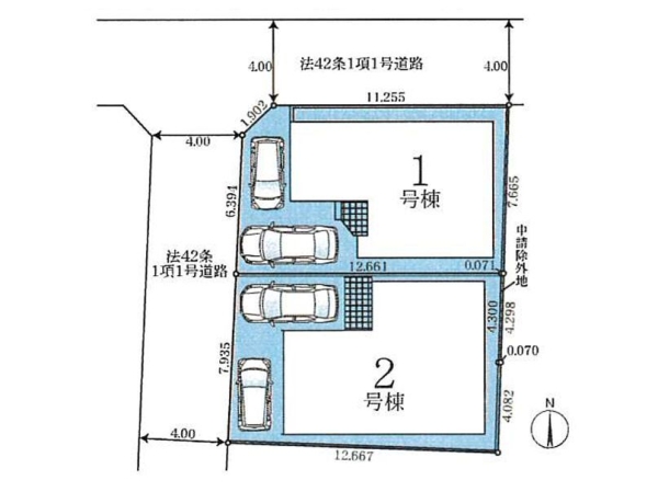 大和市上和田　新築戸建　全2棟　2号棟