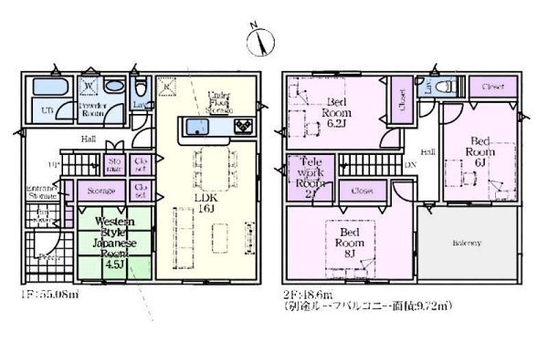 綾瀬市早川　新築戸建　全6棟　1号棟