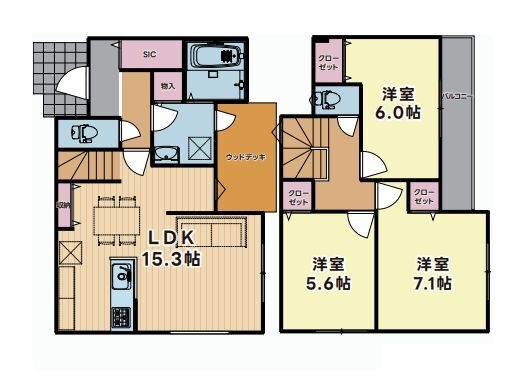 綾瀬市上土棚南2丁目　新築戸建　全2棟　2号棟