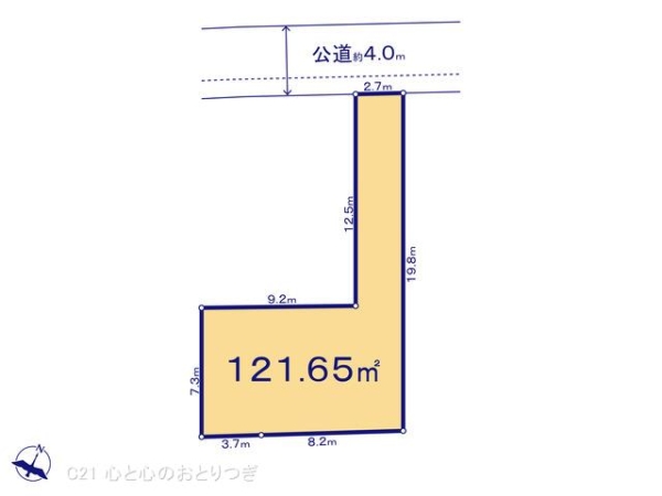 相模原市南区上鶴間2丁目3期　建築条件付き売地　宅地3
