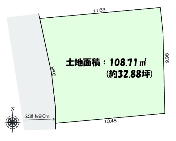 大和市福田　売地