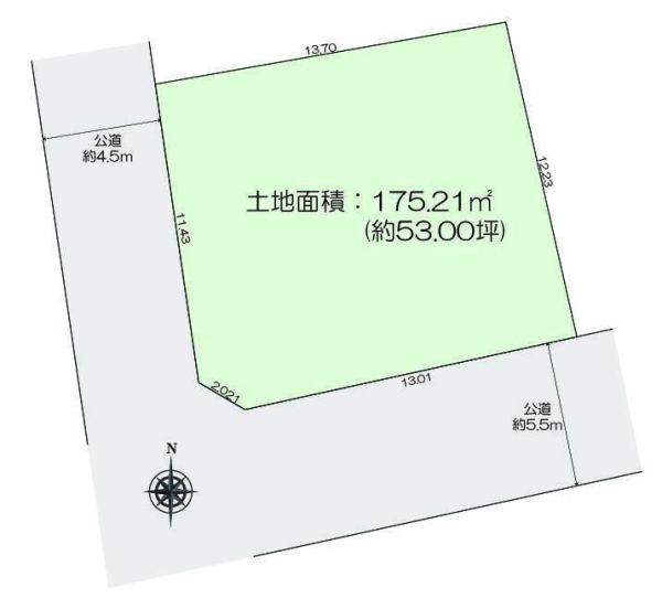 大和市福田　売地