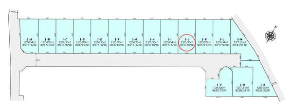 町田市木曽西1丁目　売地　全16区画　1　J