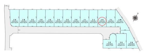 町田市木曽西1丁目　売地　全16区画　1　K
