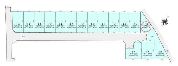 町田市木曽西1丁目　売地　全16区画　1　M