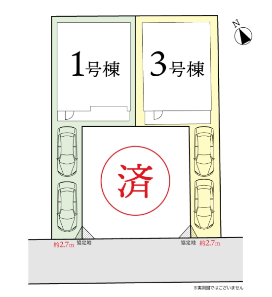 相模原市南区相南1丁目第12　新築分譲住宅　3号棟