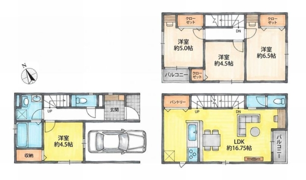 大和市渋谷2丁目　新築戸建