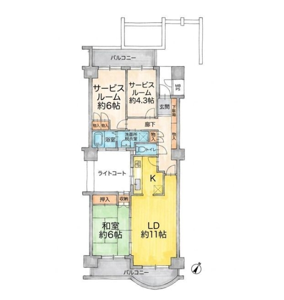 ハイネスアミティ鶴間壱番館