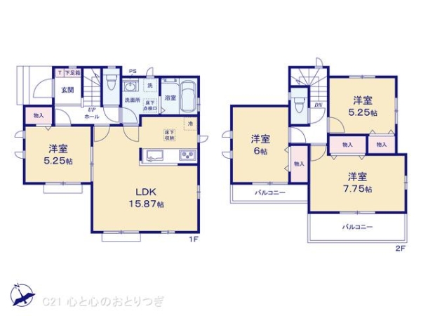横浜市瀬谷区宮沢２丁目の新築一戸建