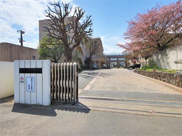 厚木市山際の土地(厚木市立藤塚中学校)