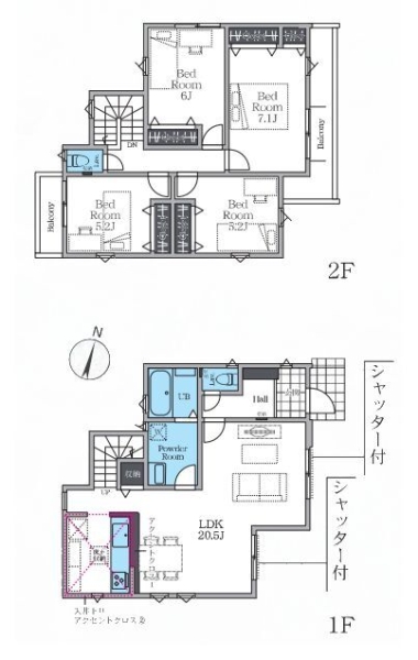 藤沢市長後　新築戸建　全3棟　3号棟