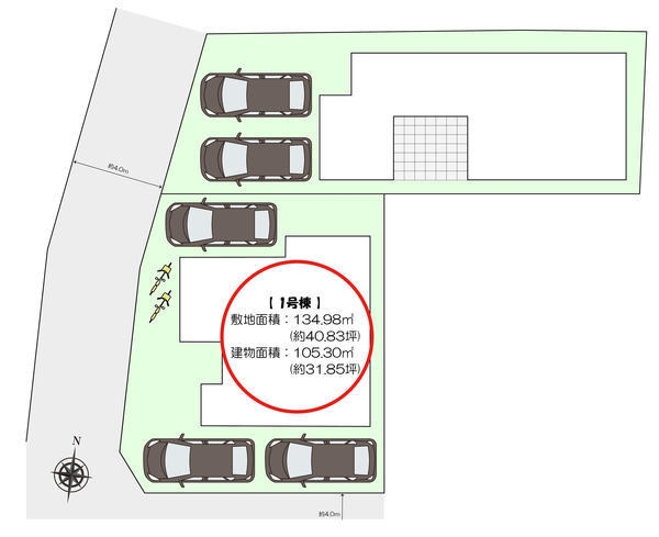 大和市上和田　新築戸建　全2棟　1号棟