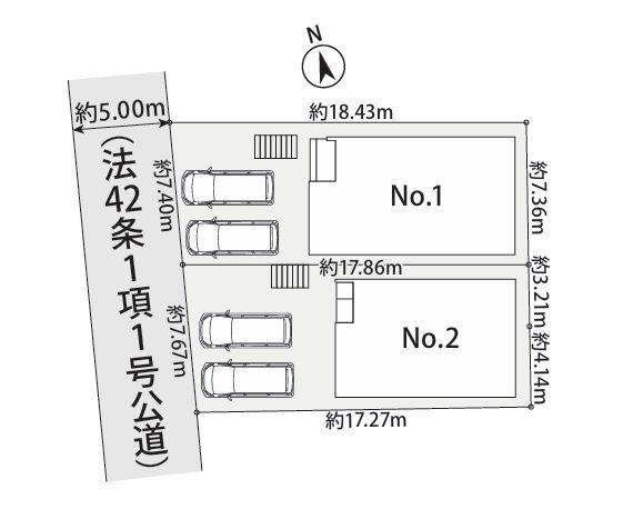 海老名市国分南3丁目　新築戸建　No1　全2棟