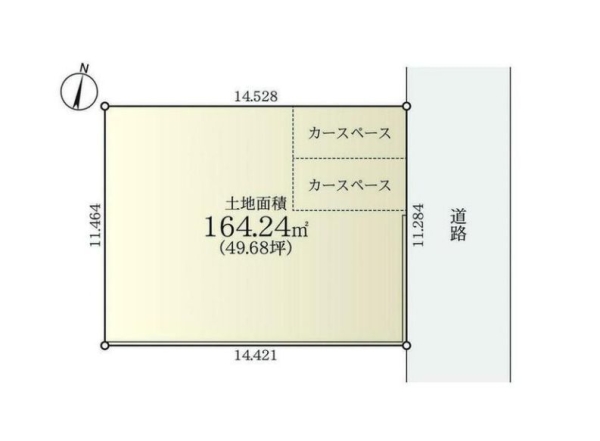 綾瀬市綾西２丁目の土地