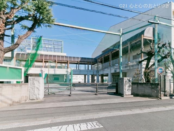 横浜市旭区万騎が原の新築一戸建(横浜市立万騎が原中学校)