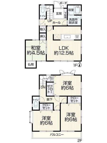 綾瀬市上土棚北2丁目の中古一戸建