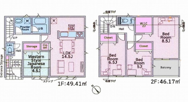 綾瀬市深谷南4丁目 新築戸建 全5棟 3号棟