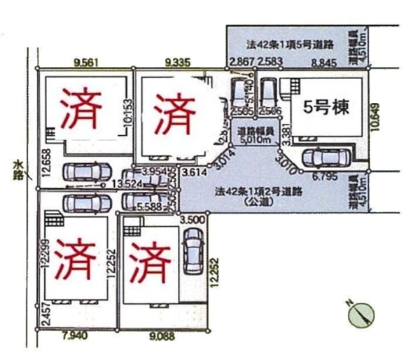 綾瀬市深谷南4丁目　新築戸建　全5棟　5号棟