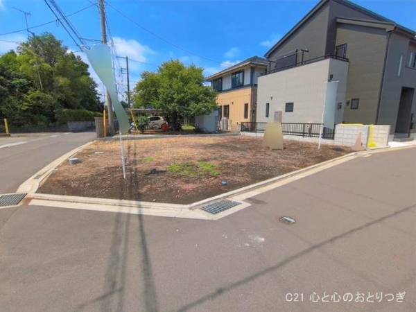相模原市中央区田名　建築条件なし売地　No1