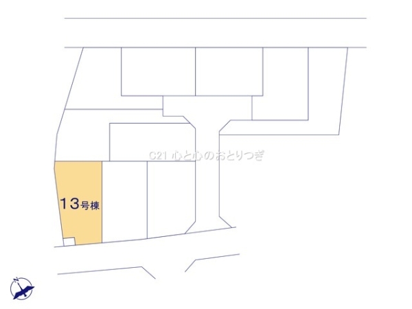 相模原市中央区田名第36　1期　新築分譲住宅　13号棟