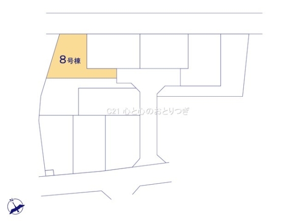 相模原市中央区田名第36　1期　新築分譲住宅　8号棟
