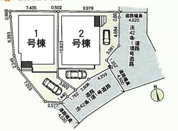 綾瀬市吉岡東　新築戸建　全2棟　1号棟