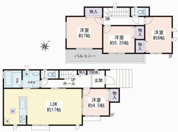 綾瀬市深谷中2丁目　新築戸建　全7棟　C号棟