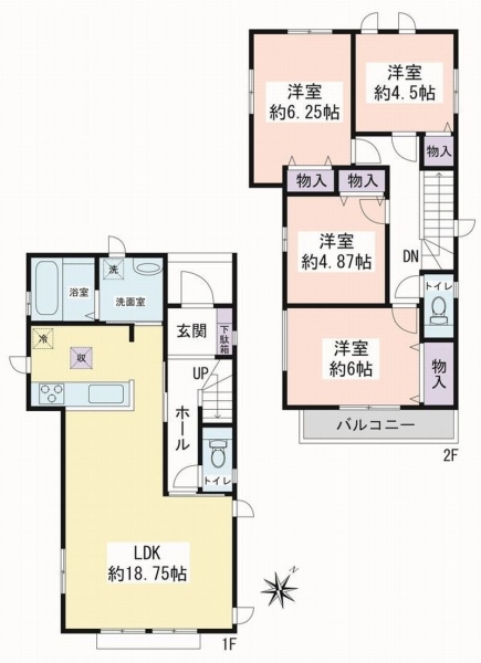綾瀬市深谷中2丁目　新築戸建　全7棟　A号棟