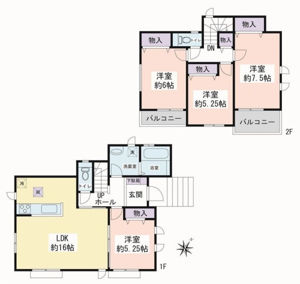 綾瀬市深谷中2丁目　新築戸建　全7棟　B号棟