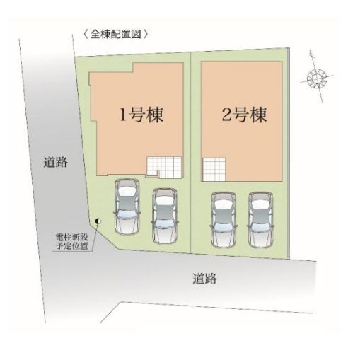 横浜市瀬谷区宮沢2丁目　新築戸建　全2棟　1号棟