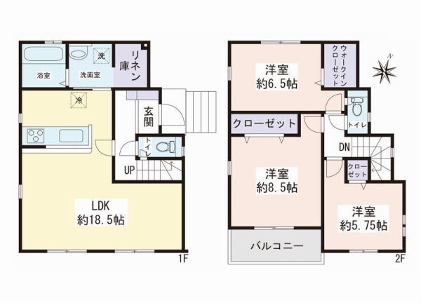 綾瀬市寺尾釜田2丁目 新築戸建