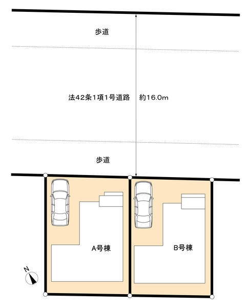 海老名市国分寺台4丁目　新築戸建　全2棟　B号棟