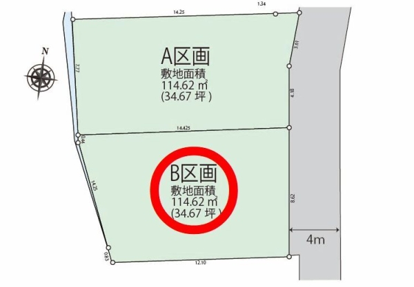 大和市上和田の土地