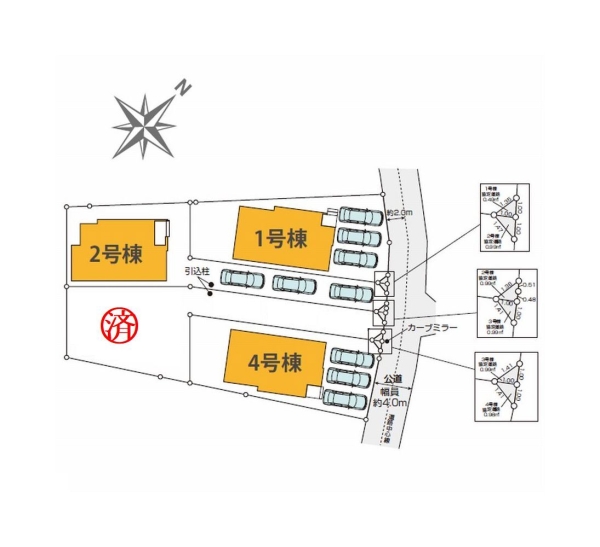 大和市福田　新築戸建　全4棟　2号棟