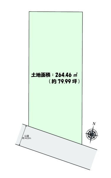綾瀬市寺尾北3丁目 売地